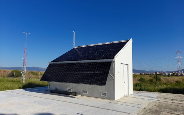 H2 Vector H2 Research location with PV on the rooftop